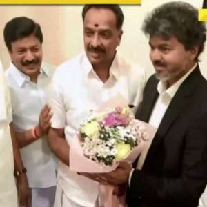 Vijay meets ‘rebel’ AIADMK leaders supporting TVK ahead of floor test, party shows signs of split