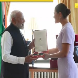 PM Modi conferred with Sweden’s Royal Order of Polar Star; his 31st global honour