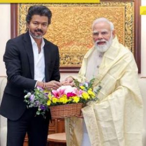Tamil Nadu CM C Joseph Vijay meets PM Modi in first official Delhi meeting