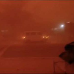 WATCH: Huge sandstorm darkens skies in Rajasthan’s Jaisalmer amid scorching heat