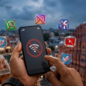 Digital blackout in Jaipur: Mobile internet shut, bulk SMS banned for 24 hours ahead of major action