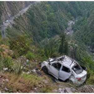 4 Delhi-NCR residents die after car plunges 500 metres into gorge near Mussoorie