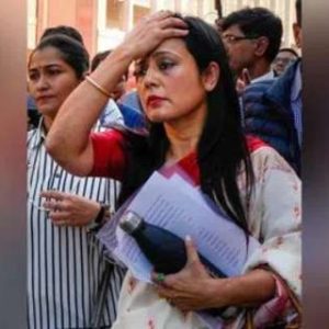 Eggs and brinjals thrown on Mahua Moitra at TMC Meeting; High Court seeks action