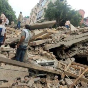 Monsoon Mayhem In Delhi: Eight feared trapped under debris as under-construction building collapses in Rohini
