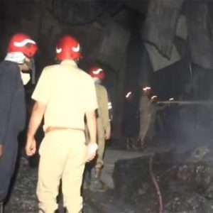 Delhi: Massive fire at Alipur cardboard godown, doused after major operation