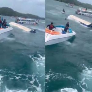 Vietnam boat accident: Video shows massive waves, overturned boat that killed 15 Indians