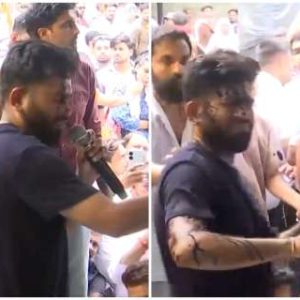 Woman hurls ink at CJP founder Abhijeet Dipke, netizens call it ‘Kejriwal script 2.0’