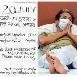 ‘March To Parliament’: Sonam Wangchuk shares note from ‘illegal detention’ at Safdarjung hospital