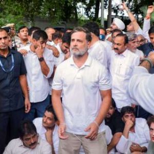 ‘Rahul Gandhi backtracked’: Minister says Congress changed its stand after Opposition leaders’ detention