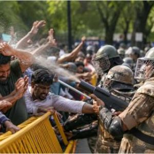 Jantar Mantar protest: RAF investigates force’s actions amid pellet gun allegations