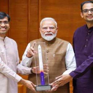 PM Modi meets Skyroot Aerospace founders, hails ‘vibrant spirit’ of India’s private space sector