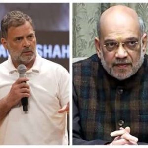 Rahul Gandhi slams Amit Shah over ‘brutal’ action against Delhi paper leak protesters