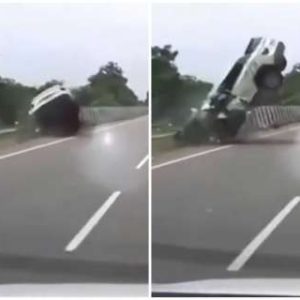 Atiq Ahmed’s son Abaan’s fatal crash caught on camera: What happened in the final moments