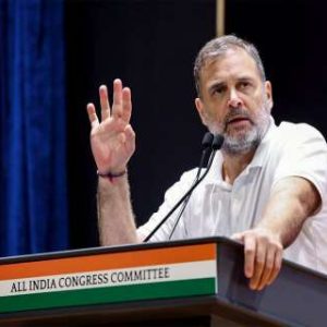 Rahul Gandhi slams Modi govt: ‘For them, foreign policy means hugging politicians’