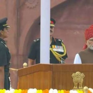 Who is Captain Sonia Singh Chauhan? Army officer seen with PM Modi at Red Fort during flag hoisting on 80th Independence Day