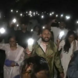Jharkhand: JSSC-CGL recruited candidates hold torchlight protest after exam cancellation