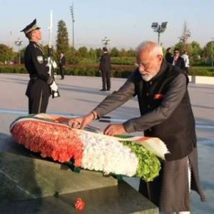 PM Modi arrives in Uzbekistan’s Tashkent to kick off two-nation visit