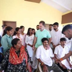 Rahul Gandhi meets tribal students protesting in Maharashtra: ‘Stand with them in every fight’