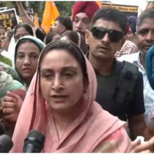 Harsimrat Kaur Badal detained: What happened during SAD’s Chandigarh protest?