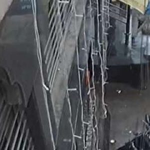 Satya Niketan Building Collapse: Shocking CCTV video shows building collapse in Delhi, death toll reaches six, watch