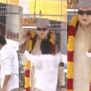 Tamil Nadu CM Vijay stops convoy to garland MGR as he braces for first electoral battle at Maduranthakam! Watch video