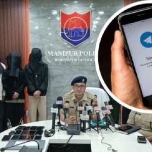 Manipur police arrests 13, including minor, for sharing, monetising explicit content on Telegram