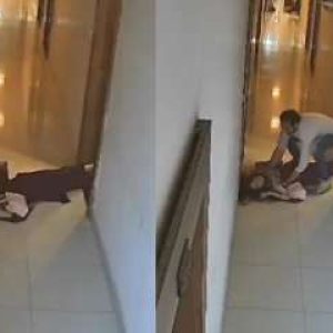 UP Horror: Newly married woman dies after falling at hotel door, CCTV captures last moments, husband under scanner