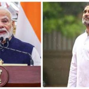 PM Modi taunts Congress, says, ‘Polls held using ballot paper, guess how many seats it won’
