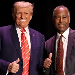 Trump announces plan to award Ben Carson the Presidential Medal of Freedom