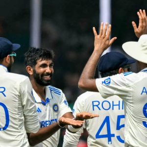 India’s batting blitz yields stunning win over Bangladesh in rain-hit Test
