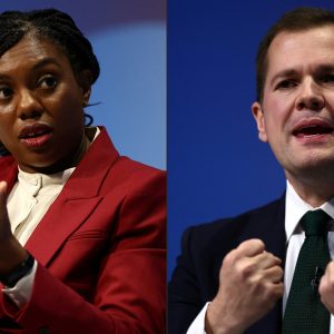 Kemi Badenoch and Robert Jenrick left in race to be UK Conservative leader