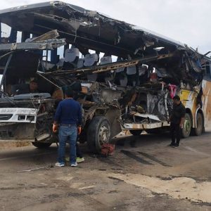 At least 37 people killed and 39 wounded as two buses collide in Bolivia