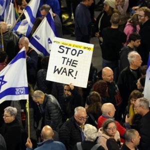 Thousands of Israelis protest Shin Bet chief’s dismissal, for captives