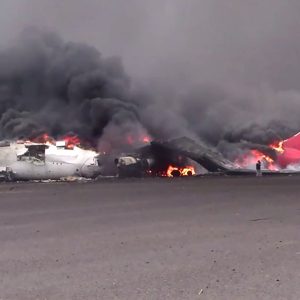 Israel says Sanaa airport ‘fully disabled’ in strikes on Yemen’s capital
