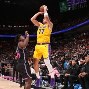 Luka Doncic scores 60 points as Lakers rally to defeat Heat in NBA