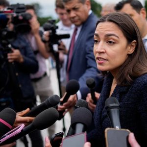 AOC dodges questions on abuse allegations, Nazi tattoo claims rocking Platner’s campaign