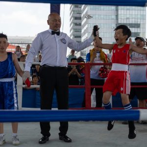 A 12-year-old boxing champ in Mongolia dreams of Olympic glory