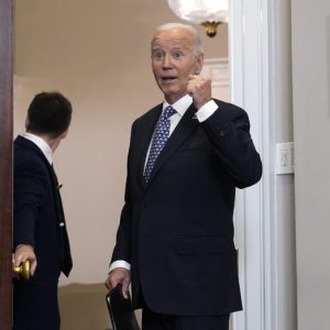 Biden gets defensive when pushed on who’s ‘commanding’ Hurricane Helene response