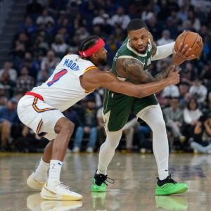 Bucks’ Damian Lillard injured with blood clot in calf, out indefinitely