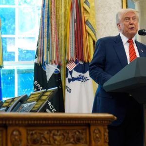 Trump says he’ll decide on name of ‘Persian Gulf’ on Middle East visit