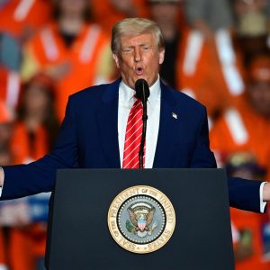 Trump says US will lift steel tariffs to 50 percent at Pennsylvania rally
