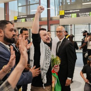 Mahmoud Khalil vows to continue to ‘speak up for Palestine’ after release