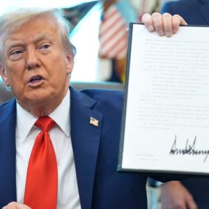 Trump bans burning of US flag in defiance of constitutional protections