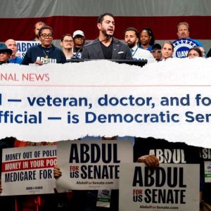 Abdul El-Sayed dubbed ‘veteran’ by Soros-linked propaganda newspaper distributed in Michigan