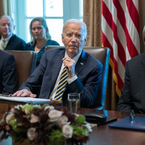 Biden holds first Cabinet meeting in nearly a year, first lady joins for first time