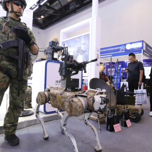 Chinese military AI in focus as lawmaker sounds alarm on threat from rifle-wielding ‘robot-dogs’