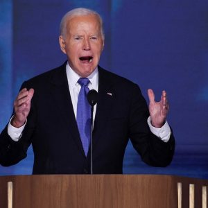 Biden rehashes debunked Trump Charlottesville claim in late-night DNC speech