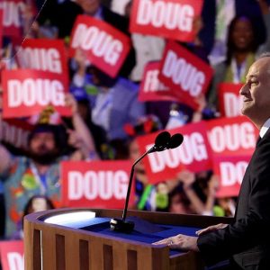 Doug Emhoff doesn’t deny report he slapped ex-girlfriend outside overseas movie event