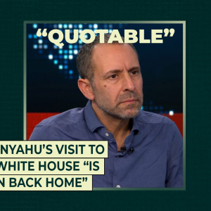 Netanyahu’s visit to the White House “is a win back home”