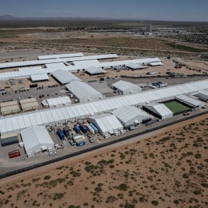 Meet the tent company making a fortune off Trump’s deportation plans